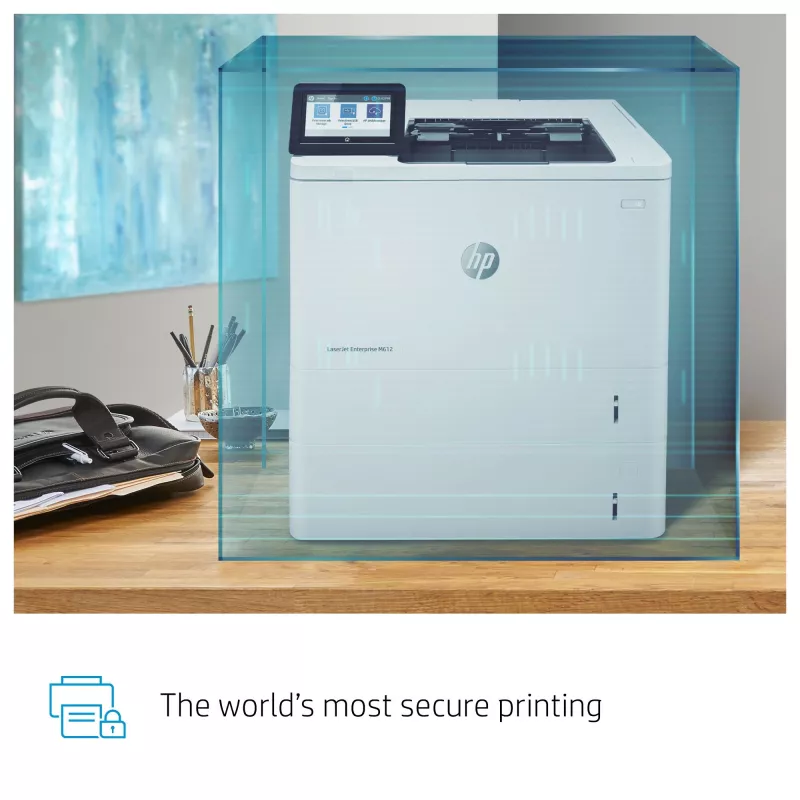 Drucker HP LaserJet Enterprise M612dn Laser Weiß