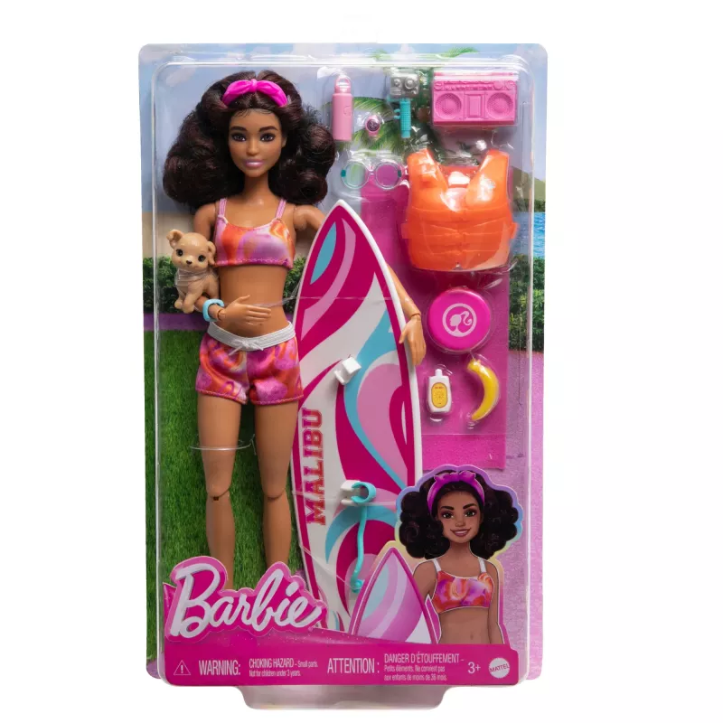 Modepuppe Barbie HPL69 Mehrfarbig 310 mm Kunststoff Stoff