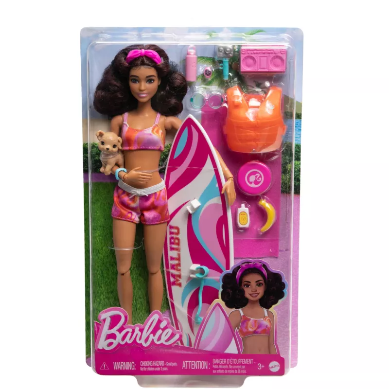 Modepuppe Barbie HPL69 Mehrfarbig 310 mm Kunststoff Stoff