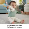 Fisher-Price Sensimals Simply Senses Neugeborenen-Spieldecke Baby-Aktivitätsmatte mit 6 sensorischen Spielzeugen