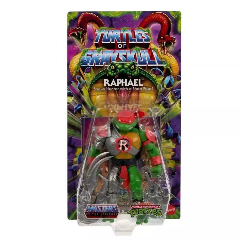 Actionfigur MATTEL Masters of the Universe Origins Raphael JBM99 – Sammler-Spielfigur