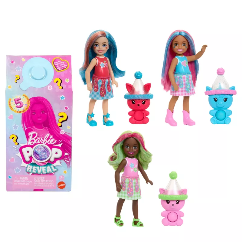 Modepuppe Mattel Barbie Pop Reveal JCN90 Mehrfarbig