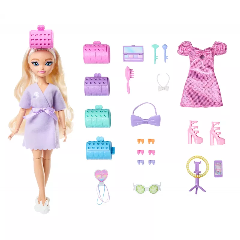 Barbie Dream Besties Malibu Modepuppe mit Überraschungszubehör und über 15 Looks