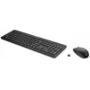 HP 235 Wireless-Maus-und-Tastatur-Kombination, Volle Größe (100 %), Kabellos, RF Wireless, Schwarz, Maus enthalten