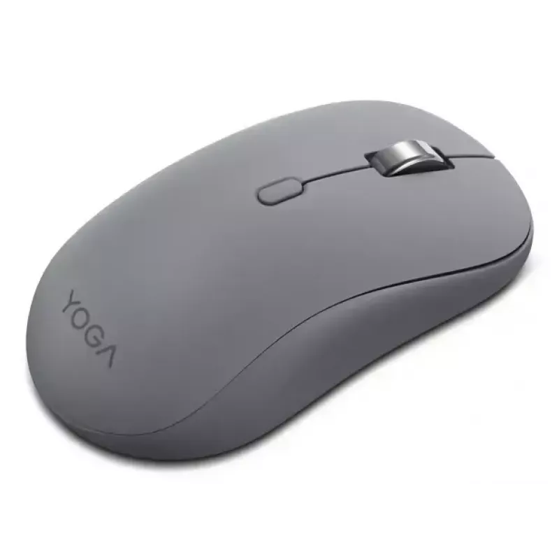 Kabellose beidhändige Maus Lenovo Yoga Office Bluetooth 5.3 Optisch 4000 DPI, 8 Tasten, grau, AA-Batterie