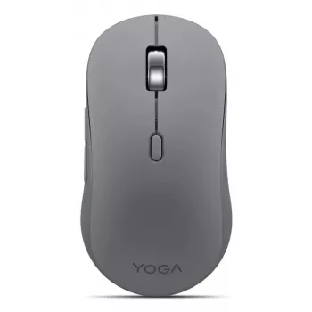 Lenovo Yoga GY51S61919 geräuschlose kabellose Maus, Bluetooth, optisch 4000 DPI, 8 Tasten, beidhändig, Luna Grau
