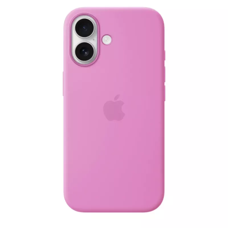 Silikonhülle mit MagSafe für Apple iPhone 17 — Lavendel, Mikrofaser-Futter, passend für 6,3 Zoll
