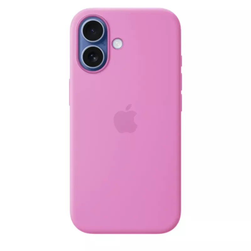 Silikonhülle mit MagSafe für Apple iPhone 17 — Lavendel, Mikrofaser-Futter, passend für 6,3 Zoll