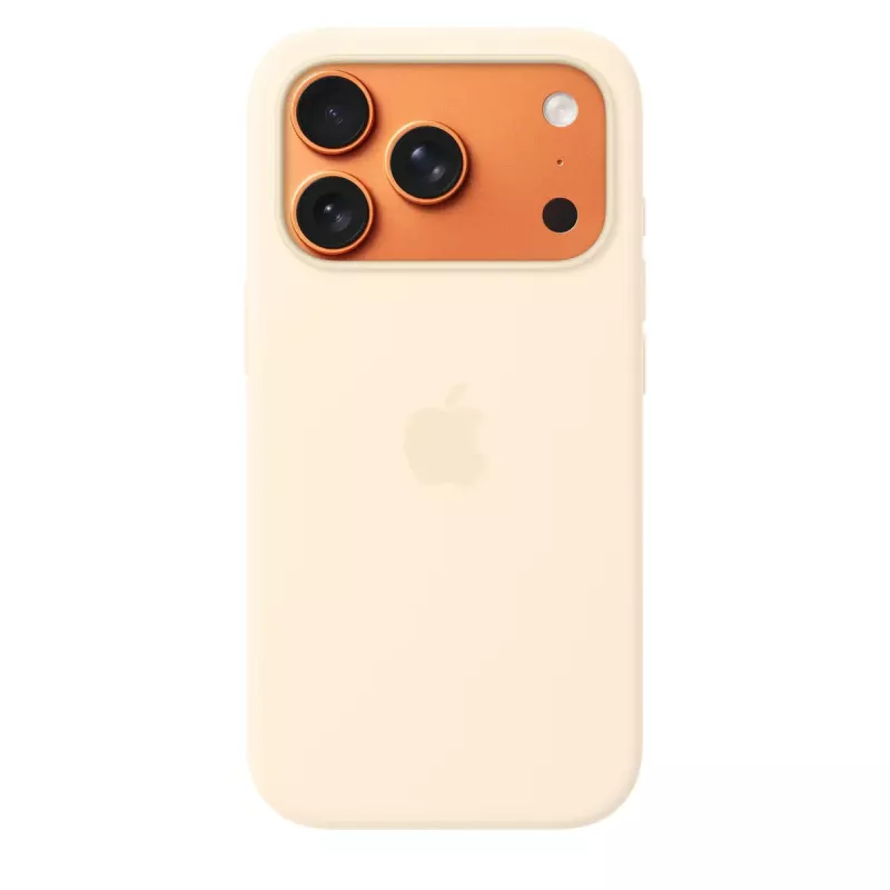 Silikonhülle mit MagSafe für Apple iPhone 17 Pro – Vanille, passend für 16 cm (6,3 Zoll) Bildschirm