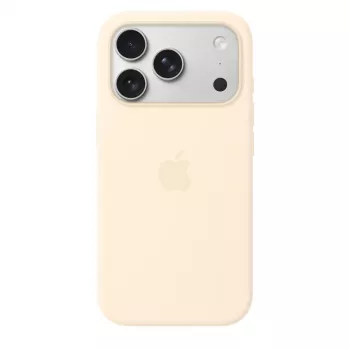 Silikonhülle mit MagSafe für Apple iPhone 17 Pro – Vanille, passend für 16 cm (6,3 Zoll) Bildschirm