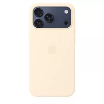 Silikonhülle mit MagSafe für Apple iPhone 17 Pro Max – Vanille, passend für 17,5 cm (6,9 Zoll) Bildschirm