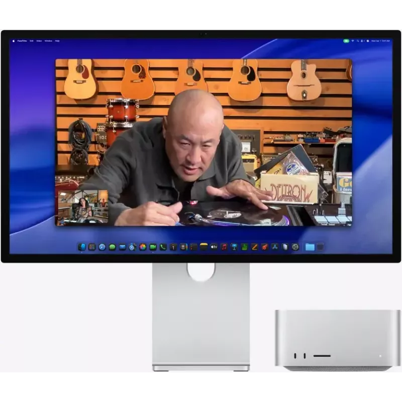 Monitor Apple Studio Display XDR — 27 Zoll 5K (5120×2880), LED, Nanotexturglas, neigungs- und höhenverstellbarer Ständer, Silber