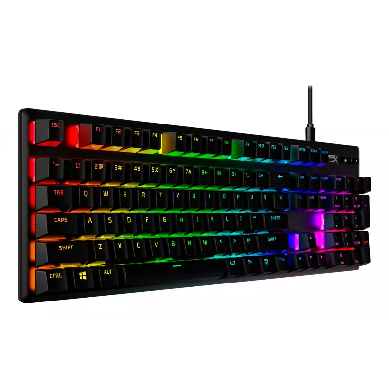HyperX Alloy Origins PBT HX Blue – Mechanische Gaming-Tastatur