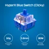 HyperX Alloy Origins PBT HX Blue – Mechanische Gaming-Tastatur