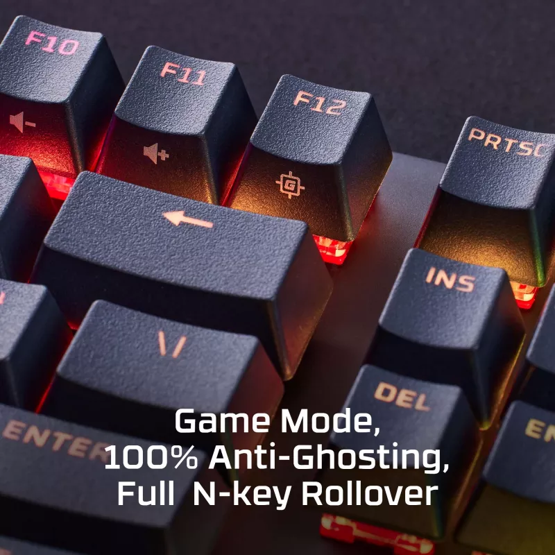 HyperX Alloy Origins PBT HX Blue – Mechanische Gaming-Tastatur