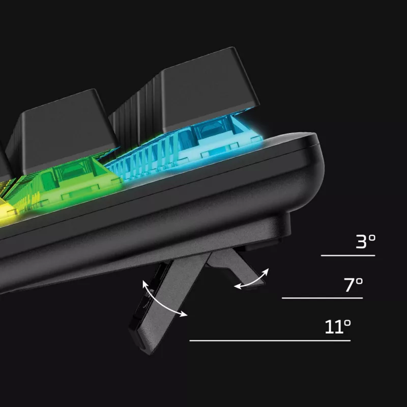 HyperX Alloy Origins Core PBT HX Aqua – Mechanische Gaming-Tastatur