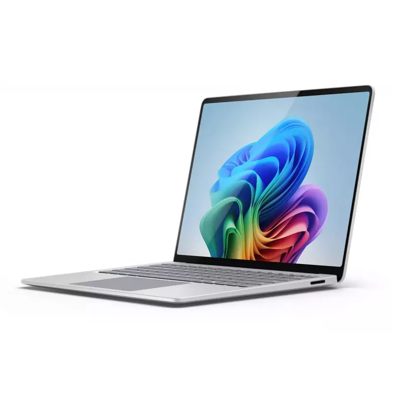 Laptop Microsoft Surface Laptop 7 Copilot+ — Qualcomm Snapdragon X1P-64-100, 13,8 Zoll 2304×1536 Touchscreen, 16 GB RAM, 256 GB SSD, Platin