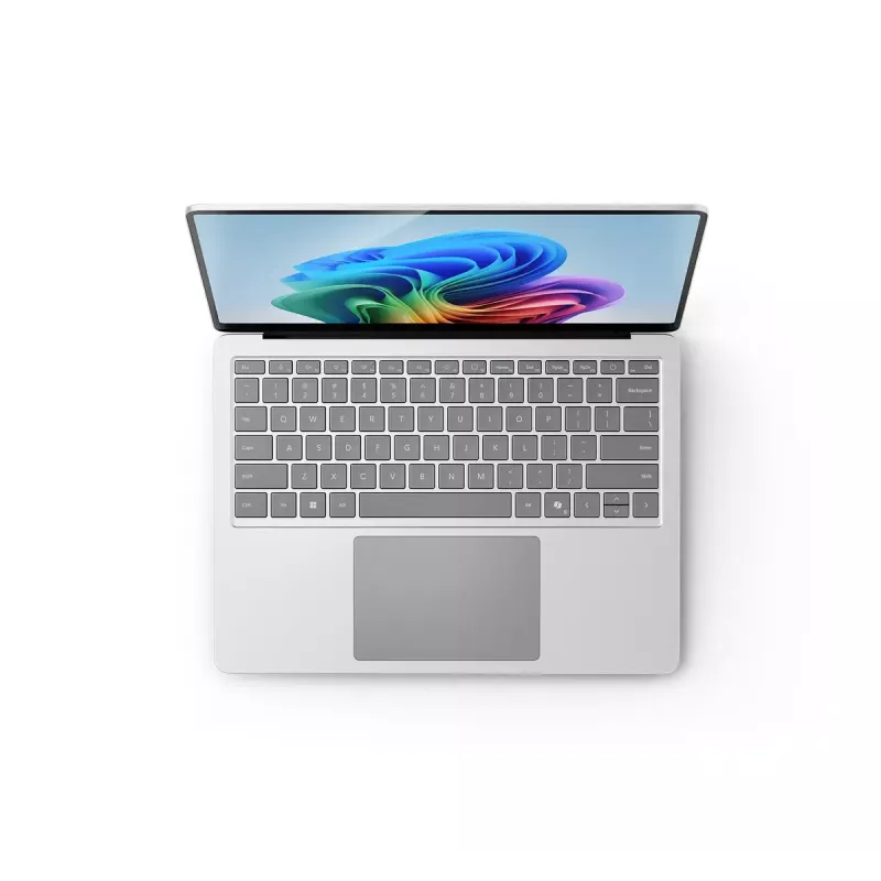 Laptop Microsoft Surface Laptop 7 Copilot+ — Qualcomm Snapdragon X1P-64-100, 13,8 Zoll 2304×1536 Touchscreen, 16 GB RAM, 256 GB SSD, Platin