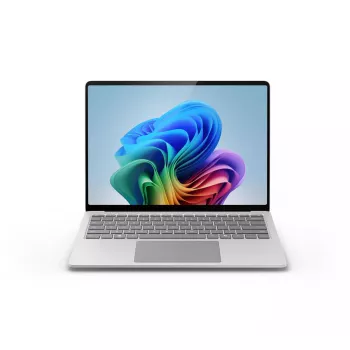 Laptop Microsoft Surface Laptop 7 Copilot+ — Qualcomm Snapdragon X1P-64-100, 13,8 Zoll 2304×1536 Touchscreen, 16 GB RAM, 256 GB SSD, Platin