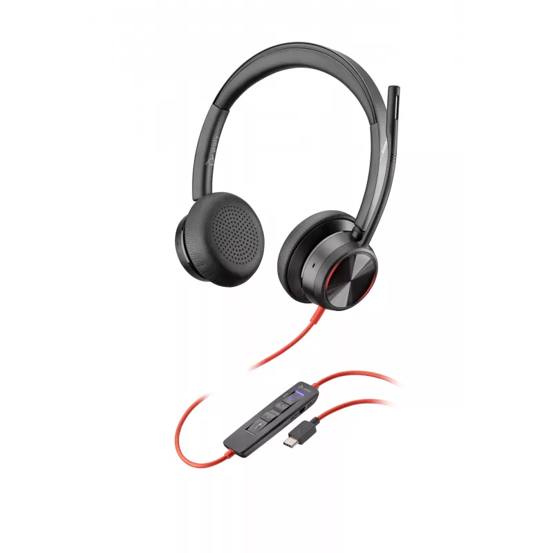 HP Poly Poly Schwarzwire 8225 Microsoft Teams Certified USB-C Headset