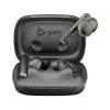 HP Poly Voyager Free 60 UC M Carbon Schwarz Earbuds +BT700 USB-C Adapter +Basic Charge Case