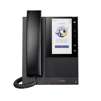 HP Poly CCX 505 Business Media Phone für Microsoft Teams und PoE-fähig