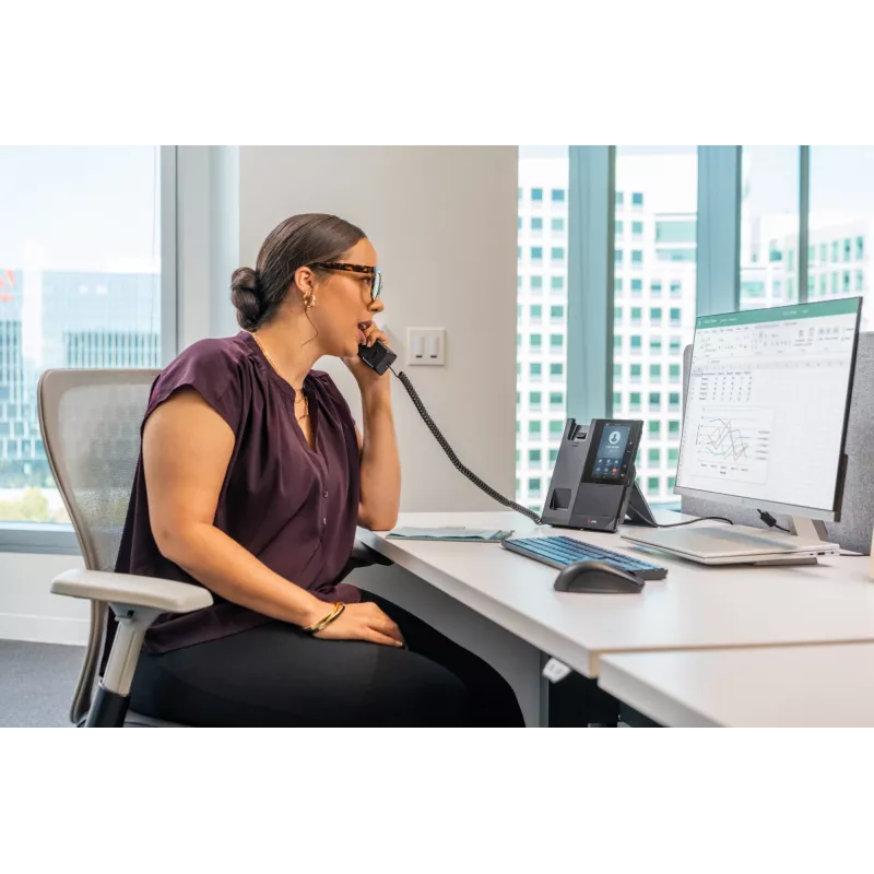 HP Poly CCX 505 Business Media Phone für Microsoft Teams und PoE-fähig
