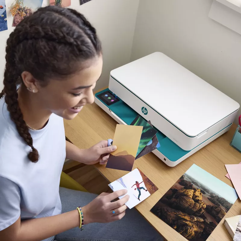 HP ENVY 6122e Wireless All-in-One Farbdrucker, Instant Ink; Fotodruck