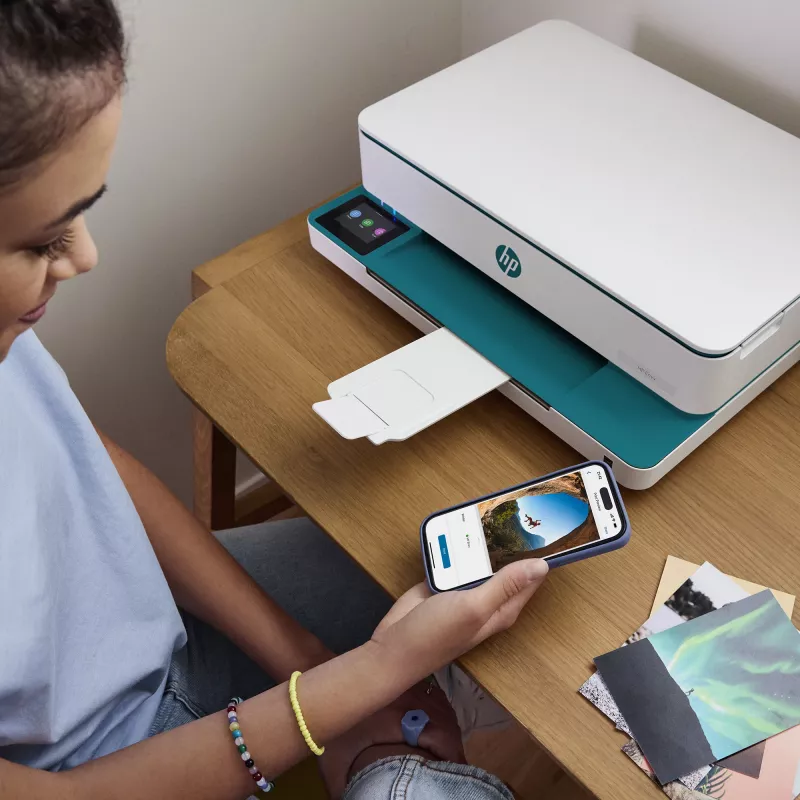 HP ENVY 6122e Wireless All-in-One Farbdrucker, Instant Ink; Fotodruck