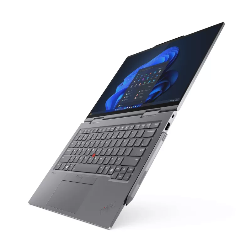 Lenovo ThinkPad X1 2-in-1 Gen 9 Intel Core Ultra 7 155U Hybrid (2-in-1) 35,6 cm (14 Zoll) Touchscreen WUXGA 16 GB LPDDR5x-SDRAM 512 GB SSD Wi-Fi 6E (802.11ax) Windows 11 Pro Deutsch Grau