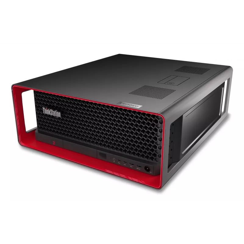 Lenovo ThinkStation P8 AMD Ryzen Threadripper PRO 7945WX 64 GB DDR5-SDRAM 1 TB SSD Windows 11 Pro Tower Workstation Schwarz