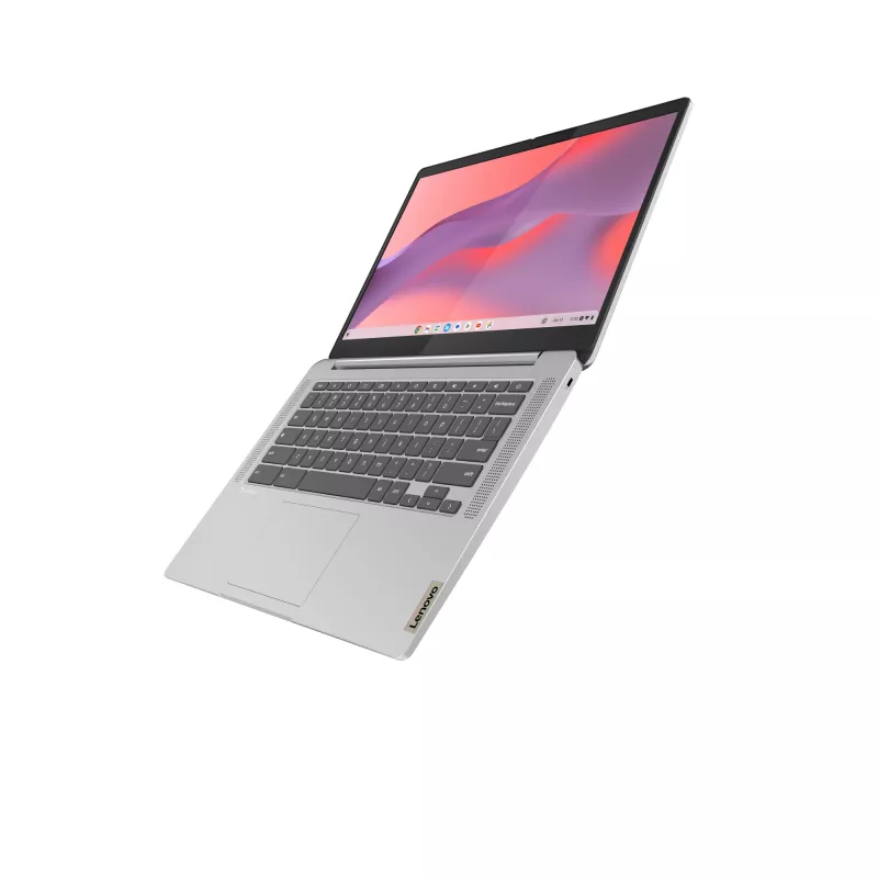 Lenovo IdeaPad schlank 3 Chrome 14M868 MediaTek Kompanio 520 Chromebook 35,6 cm (14 Zoll) Full HD 4 GB LPDDR4x-SDRAM 128 GB eMMC Wi-Fi 6 (802.11ax) ChromeOS German Grau