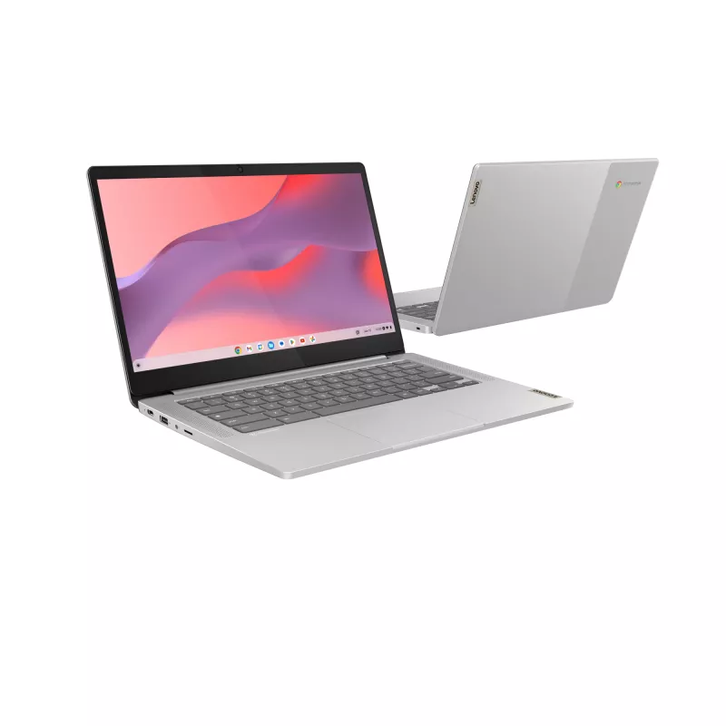 Lenovo IdeaPad schlank 3 Chrome 14M868 MediaTek Kompanio 520 Chromebook 35,6 cm (14 Zoll) Full HD 4 GB LPDDR4x-SDRAM 128 GB eMMC Wi-Fi 6 (802.11ax) ChromeOS German Grau