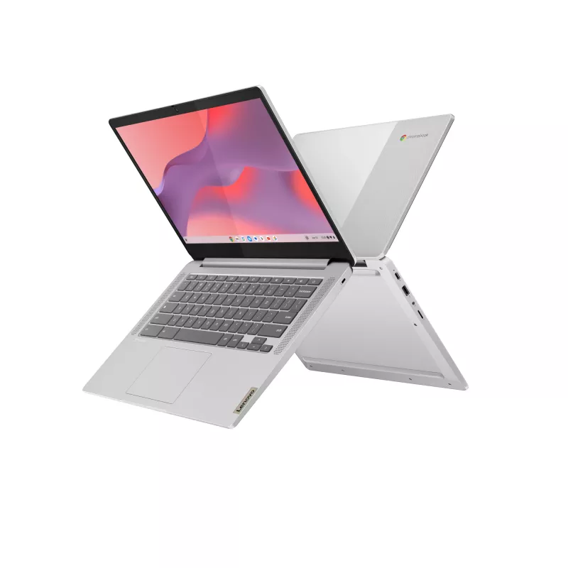 Lenovo IdeaPad schlank 3 Chrome 14M868 MediaTek Kompanio 520 Chromebook 35,6 cm (14 Zoll) Full HD 4 GB LPDDR4x-SDRAM 128 GB eMMC Wi-Fi 6 (802.11ax) ChromeOS German Grau