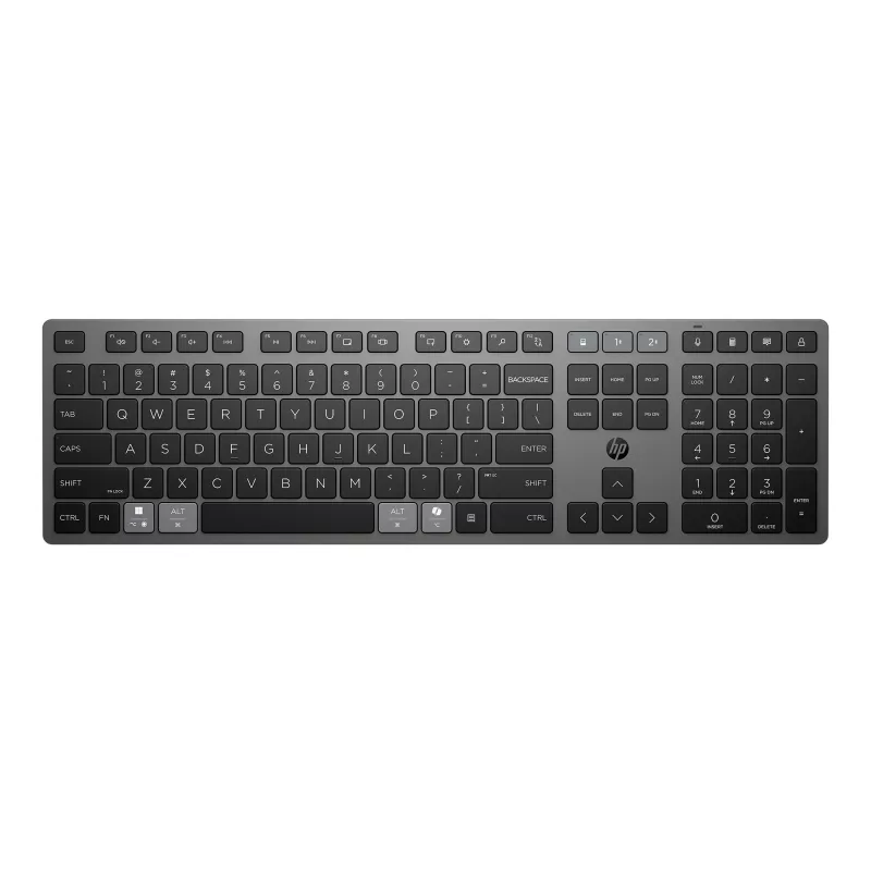 HP 720 Multi-Device Wiederaufladbare Drahtlose Tastatur