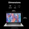 HP ZBook Firefly G11 Intel Core Ultra 5 135H Mobile Workstation 35,6 cm (14 Zoll) WUXGA 16 GB DDR5-SDRAM 1 TB SSD NVIDIA RTX A500 Wi-Fi 6E (802.11ax) Windows 11 Pro AI Workstation, AI PC Grau