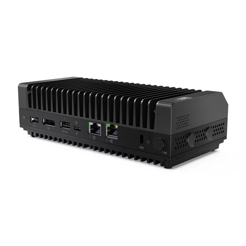 Lenovo ThinkEdge SE30 Intel® Core™ i5 i5-1145GRE 16 GB DDR4-SDRAM 512 GB SSD Windows 11 IoT Enterprise Mini-PC Schwarz