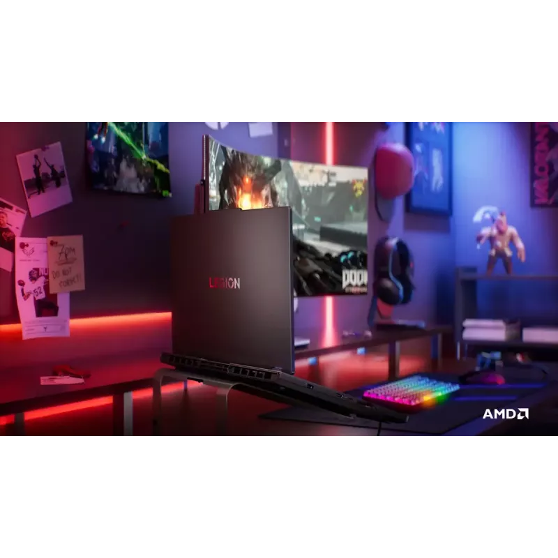 Laptop Lenovo Legion Pro 5 16 WQXGA – AMD Ryzen 9 9955HX, 32GB RAM, 1TB SSD, NVIDIA RTX 5070 8GB, Windows 11 Home