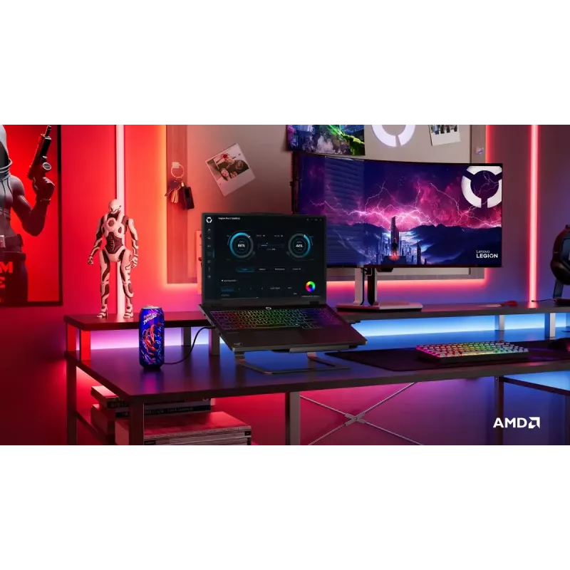 Laptop Lenovo Legion Pro 5 16 WQXGA – AMD Ryzen 9 9955HX, 32GB RAM, 1TB SSD, NVIDIA RTX 5070 8GB, Windows 11 Home