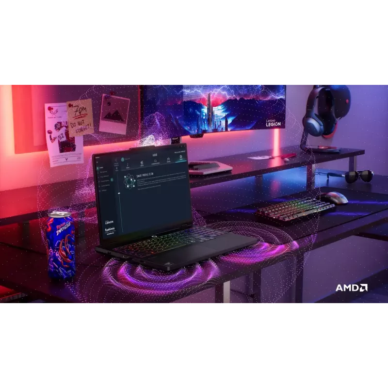 Laptop Lenovo Legion Pro 5 16 WQXGA – AMD Ryzen 9 9955HX, 32GB RAM, 1TB SSD, NVIDIA RTX 5070 8GB, Windows 11 Home