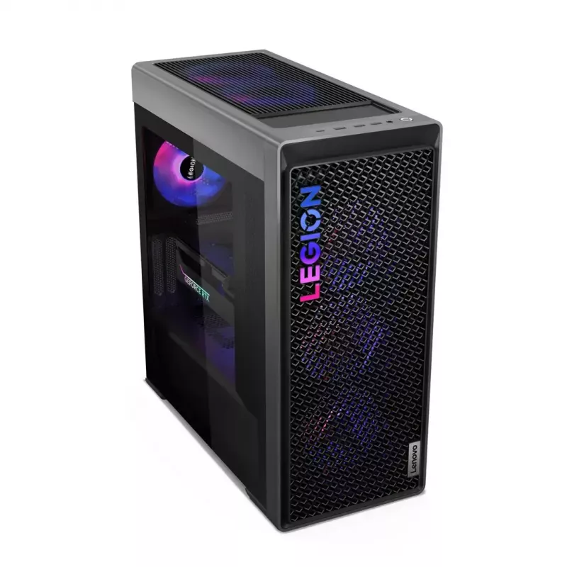PC Tower Lenovo Legion T7 34IAS10 – Intel Core Ultra 7 265KF 20‑core, 64 GB DDR5, 2 TB PCIe 4.0 SSD, NVIDIA GeForce RTX 5070 Ti, Storm Grau