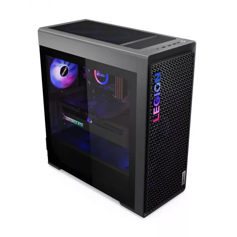PC Tower Lenovo Legion T7 34IAS10 – Intel Core Ultra 7 265KF 20‑core, 64 GB DDR5, 2 TB PCIe 4.0 SSD, NVIDIA GeForce RTX 5070 Ti, Storm Grau