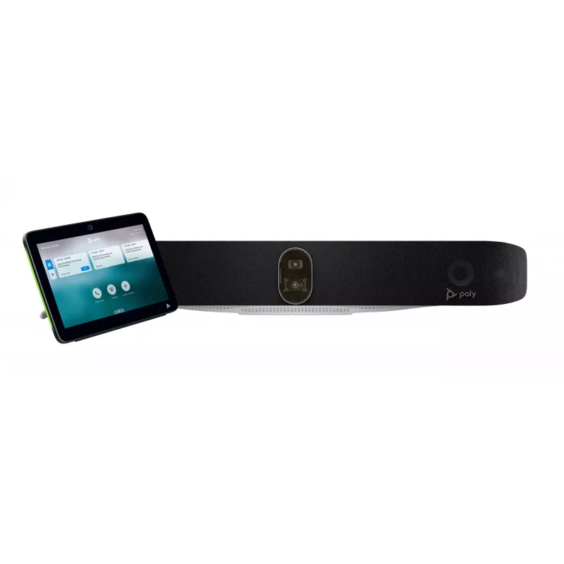 HP Poly Studio X72 All-in-One-Videoleiste mit TC10-Controller-Kit