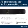 HP Poly Studio X72 All-in-One-Videoleiste mit TC10-Controller-Kit