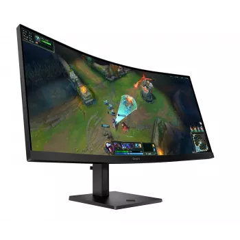 HP OMEN LCD 34c G2 curved VA 34 86,4 cm WQHD 3440x1440 1ms 185 Hz 400 nits2xHDMIDPVESA Computermonitor 86,4 cm (34 Zoll) 3440 x 1440 Pixel Wide Quad HD Schwarz