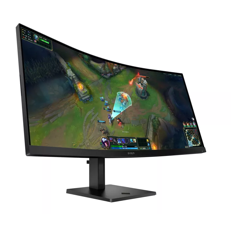 HP OMEN LCD 34c G2 curved VA 34 86,4 cm WQHD 3440x1440 1ms 185 Hz 400 nits2xHDMIDPVESA Computermonitor 86,4 cm (34 Zoll) 3440 x 1440 Pixel Wide Quad HD Schwarz