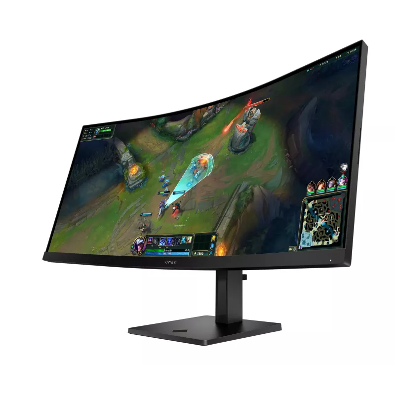 HP OMEN LCD 34c G2 curved VA 34 86,4 cm WQHD 3440x1440 1ms 185 Hz 400 nits2xHDMIDPVESA Computermonitor 86,4 cm (34 Zoll) 3440 x 1440 Pixel Wide Quad HD Schwarz