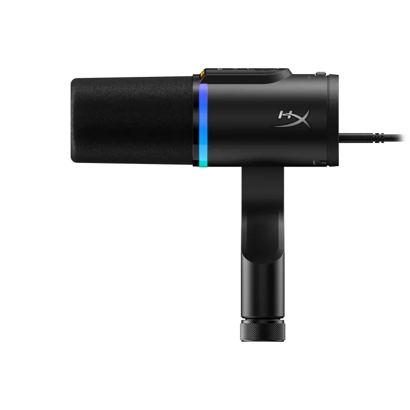 HyperX FlipCast – USB/XLR dynamisches Mikrofon (Schwarz), Dynamisches Mikrofon, -10 dB, 20 - 20000 Hz, 0,05 %, 1 Ω, 192 kHz