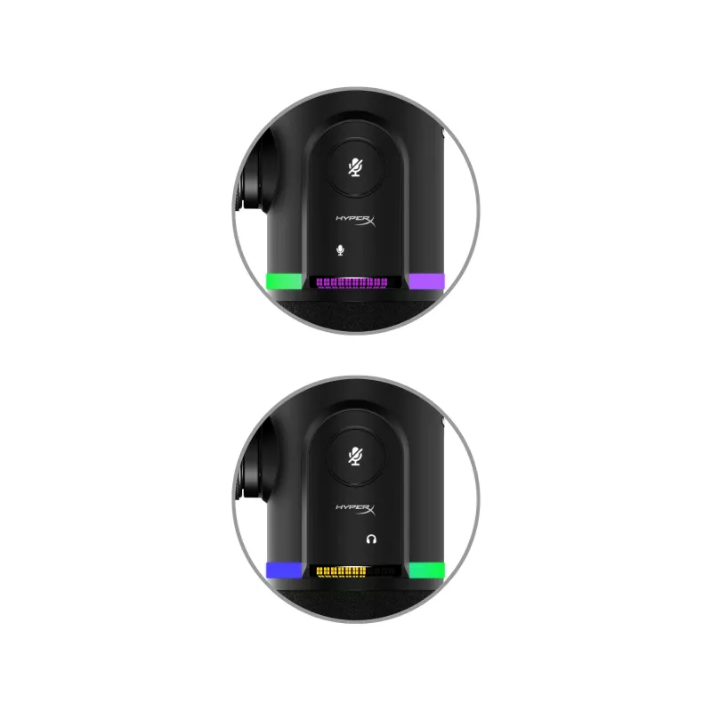 HyperX FlipCast – USB/XLR dynamisches Mikrofon (Schwarz), Dynamisches Mikrofon, -10 dB, 20 - 20000 Hz, 0,05 %, 1 Ω, 192 kHz