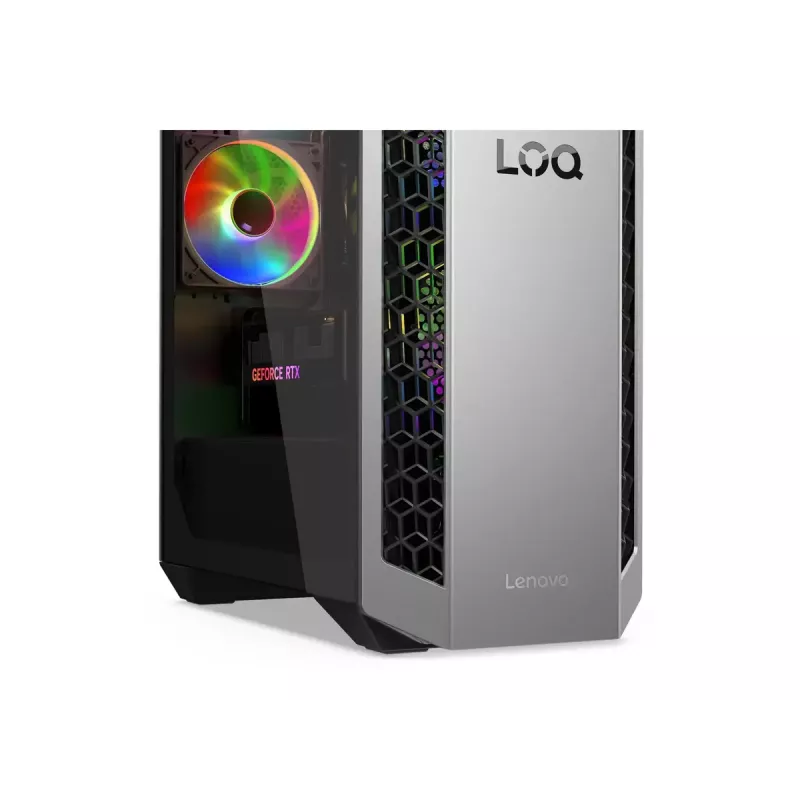 Desktop-Tower Lenovo LOQ 26ADR10 — AMD Ryzen 7 8745HX, 32 GB DDR5 (2×16 GB), 1 TB, NVIDIA GeForce RTX 5060 Ti, Windows 11 Home